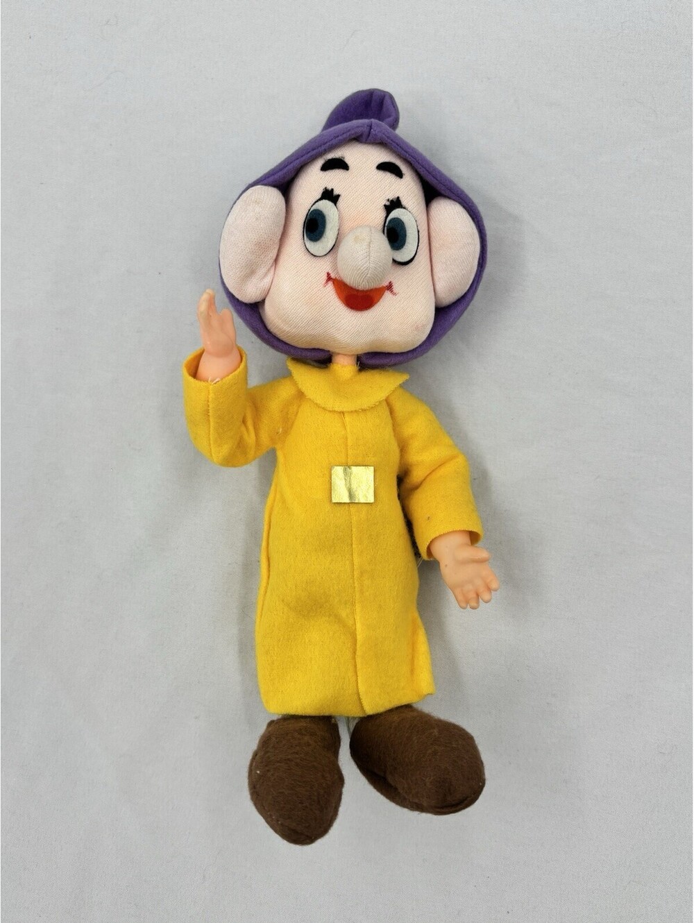 Vintage Gund Gunderful Creation Snow White And The Seven Dwarfs Dopey 8” Plush